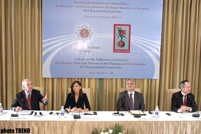 Azerbaijan can be a model for all world countries for high level tolerance  President of Heydar Aliyev Foundation